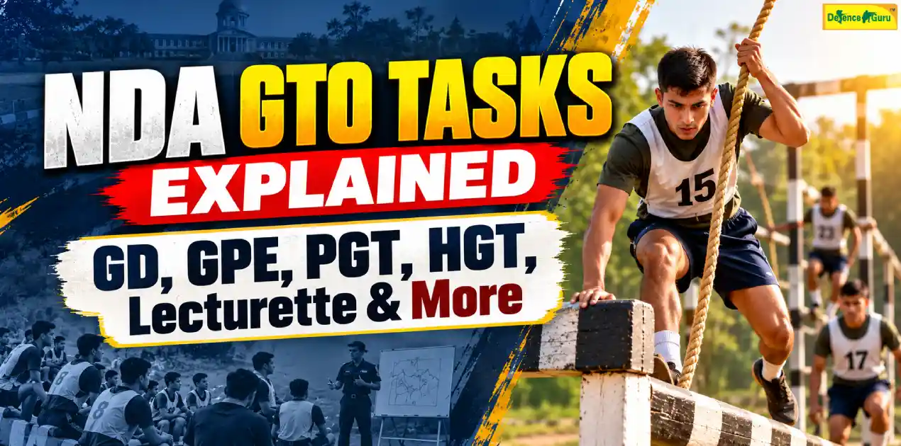 NDA SSB GTO tasks